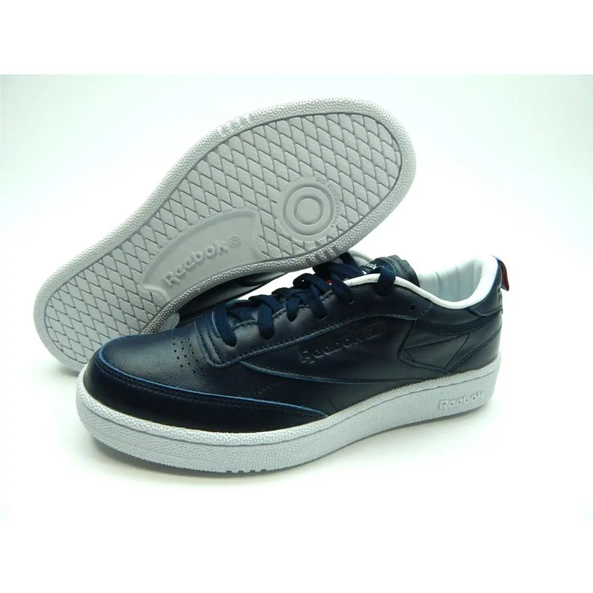 Reebok shoes - Reebok Club C 85 - Club - FW7799 - NAVY WHITE RED (UPC: 191533953052) 9