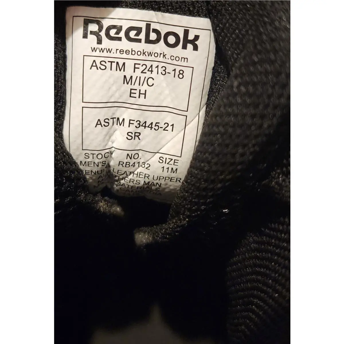 Reebok shoes - RB4132 Black and red colorway - Black 0