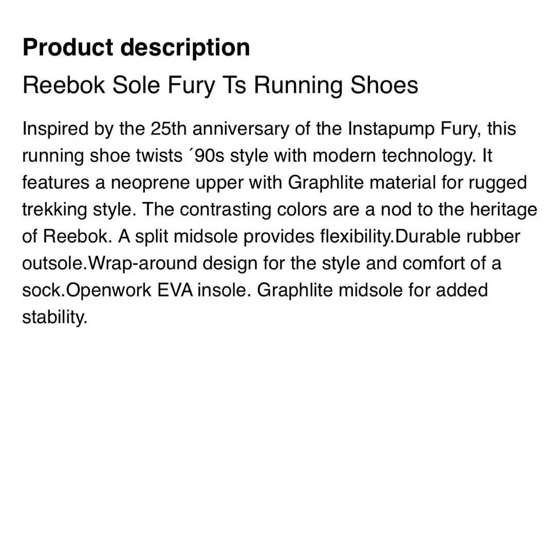 Reebok shoes - Reebok Sole Fury TS - Sole Fury - Purple 10