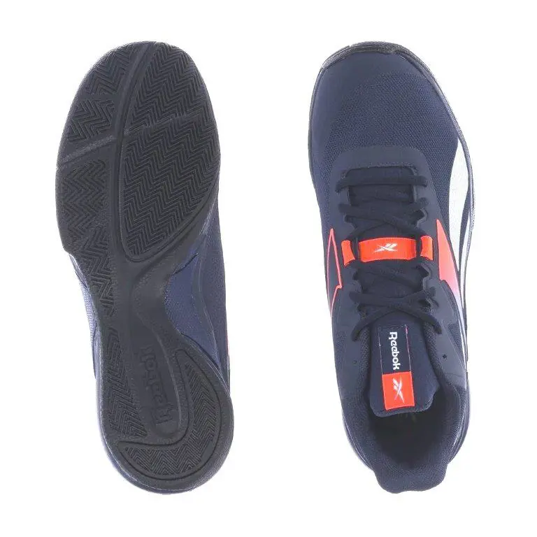 Reebok shoes  - NAVY/ORANGE/SILVER 4