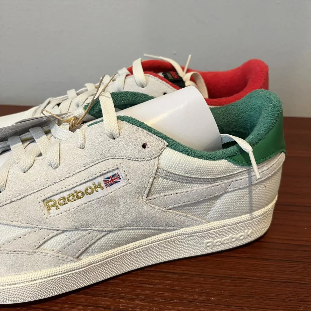 Reebok shoes - HQ4143 - HQ4143 - Pure Grey/Glen Green/Red/Black 2