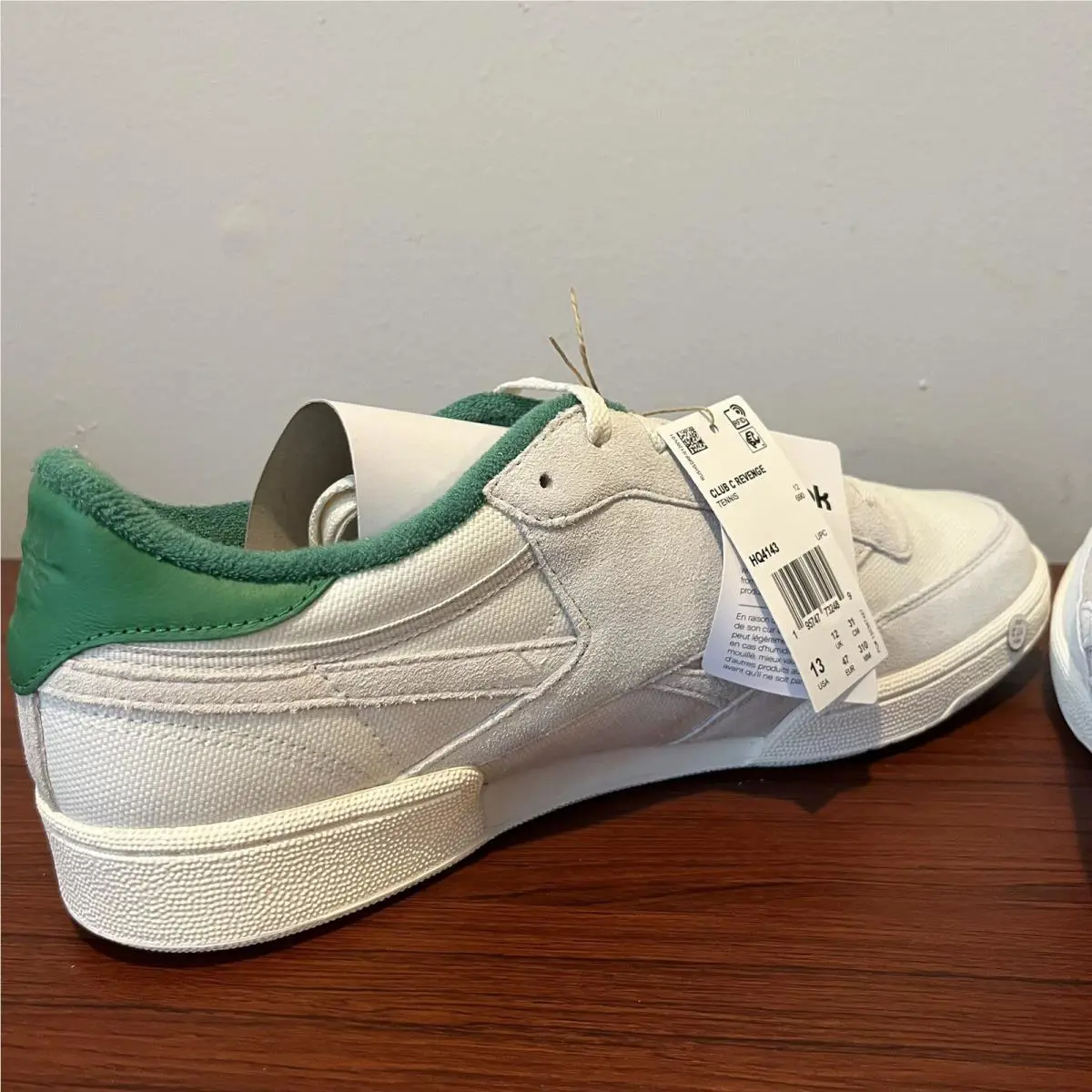Reebok shoes - HQ4143 - HQ4143 - Pure Grey/Glen Green/Red/Black 4