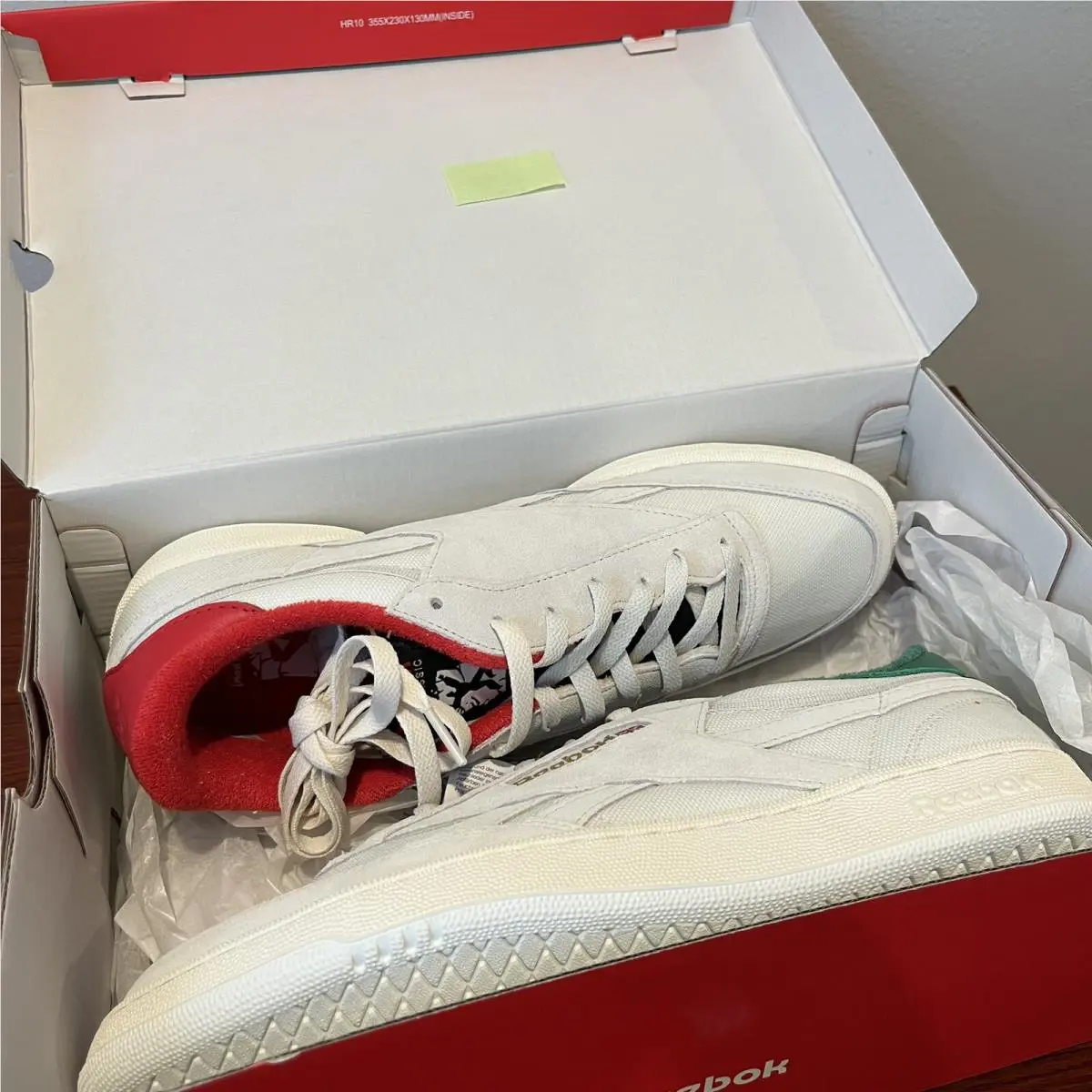 Reebok shoes - HQ4143 - HQ4143 - Pure Grey/Glen Green/Red/Black 6