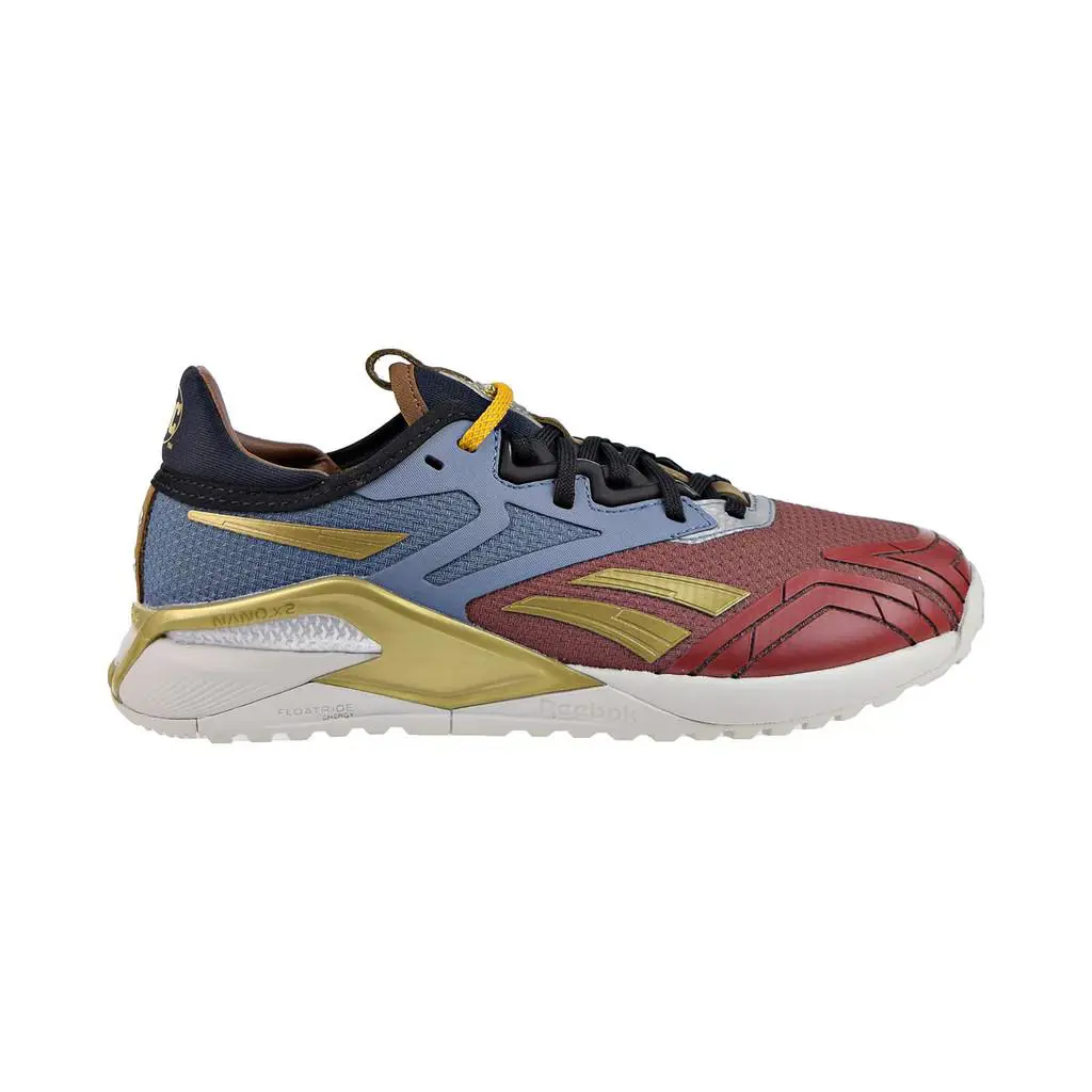 Reebok Men`s X DC Nano X2 Running Shoes Terra Red/brave Blue 6.5 D Medium US - Terra Red/Brave Blue/Matte Gold, Manufacturer: Terra Red/Brave Blue/Matte Gold