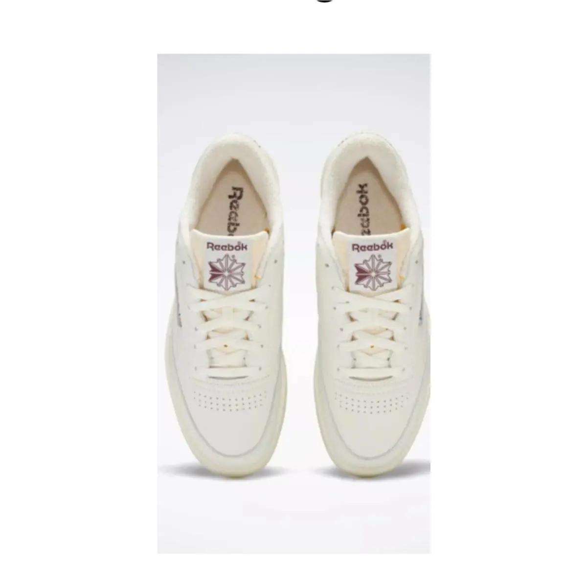 Reebok shoes - REEBOK CLUB C 85` - CLUB - GX3681 - Chalk/Alabaster/Maroon 1