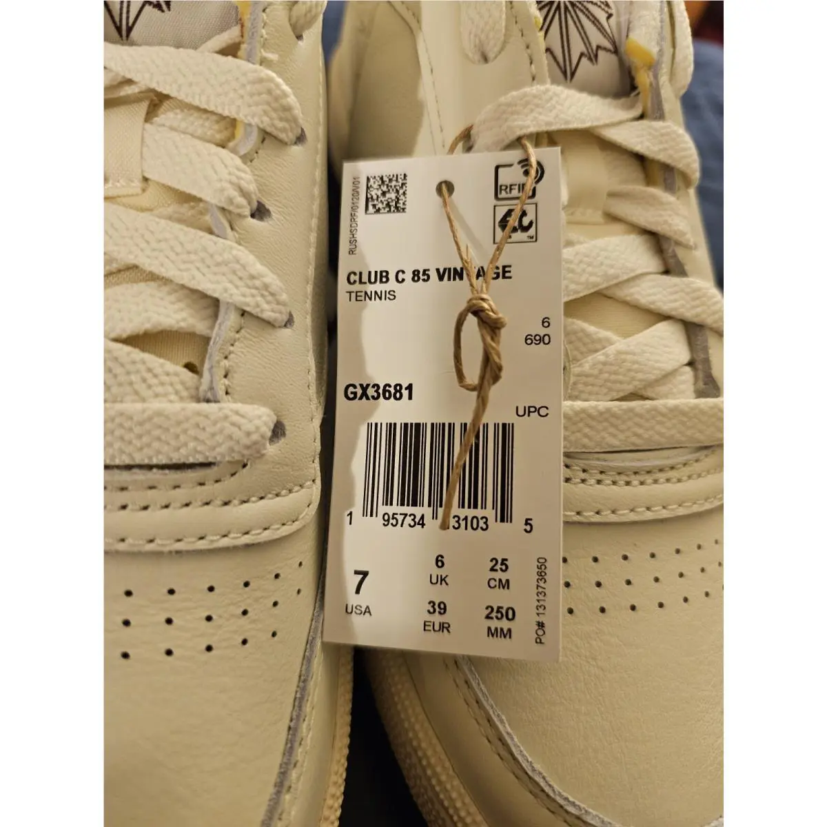 Reebok shoes - REEBOK CLUB C 85` - CLUB - GX3681 - Chalk/Alabaster/Maroon 6