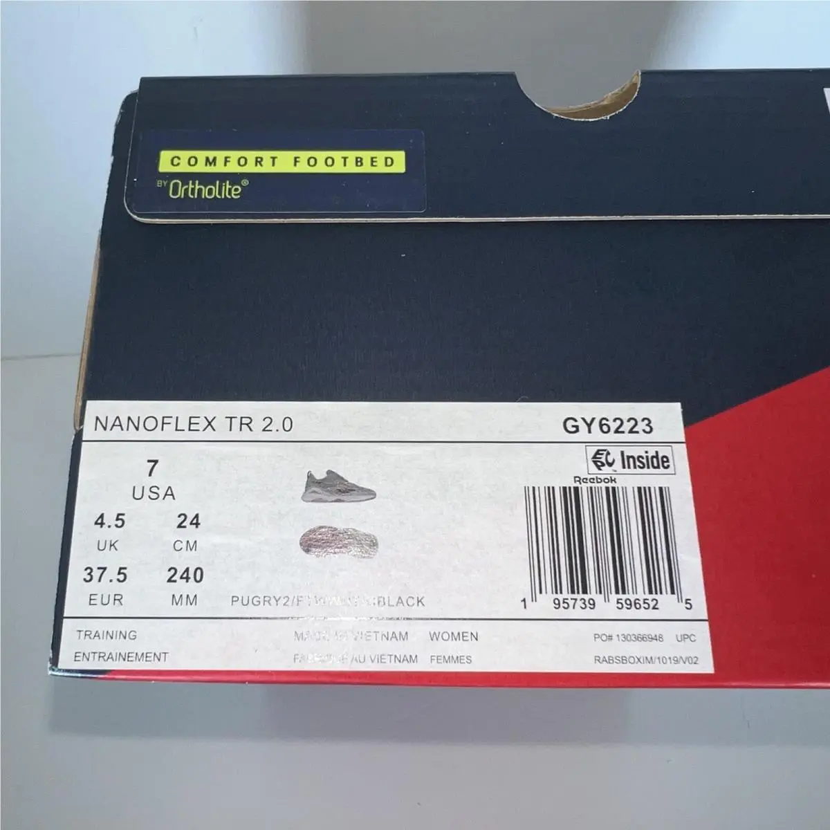Reebok shoes - Reebok Nanoflex - Nanoflex - GY6223 - Multicolor (UPC: 0195739596525) 5