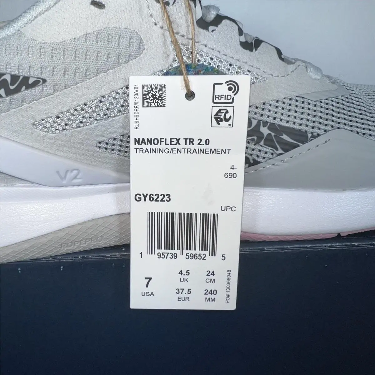 Reebok shoes - Reebok Nanoflex - Nanoflex - GY6223 - Multicolor (UPC: 0195739596525) 8