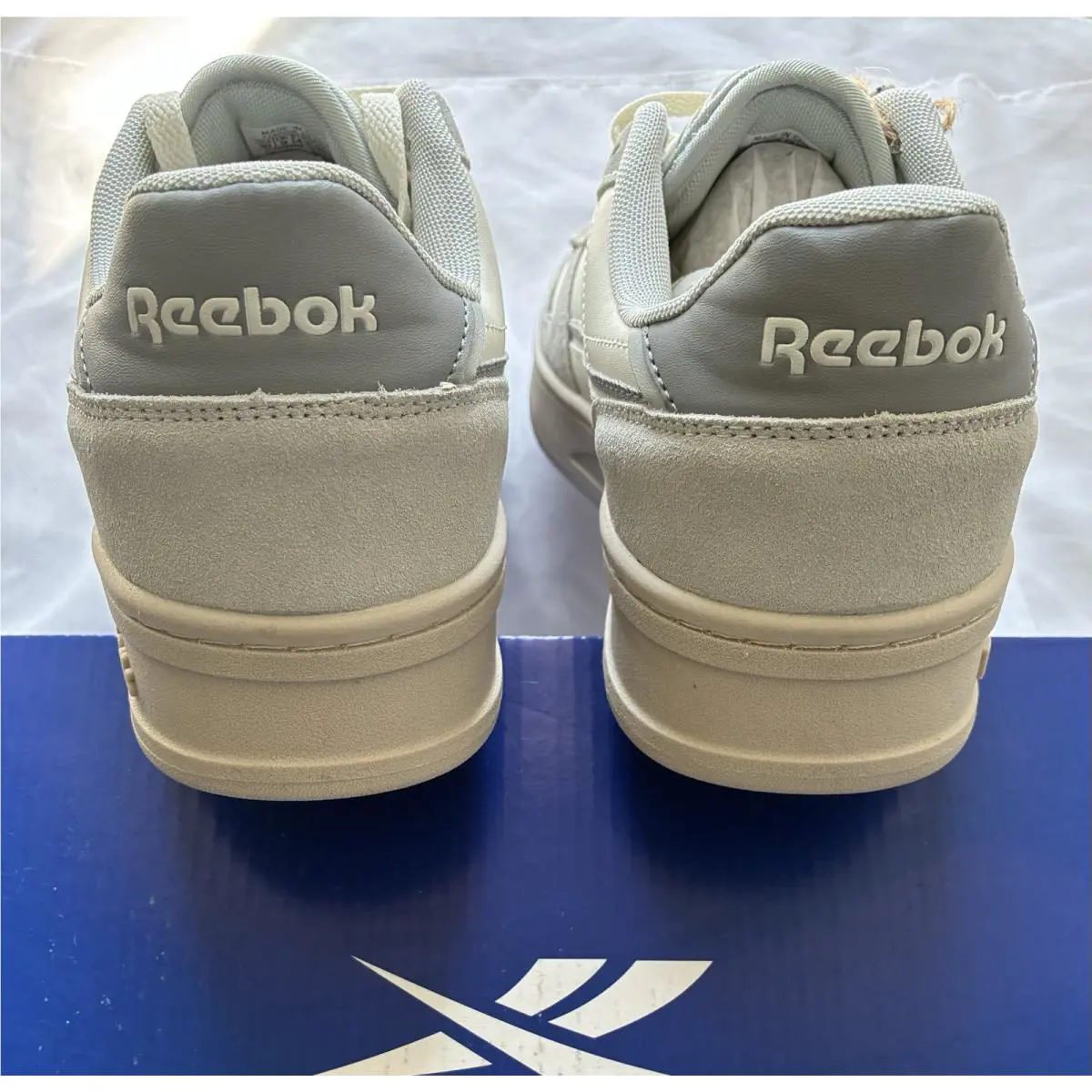 Reebok shoes - Reebok Court Chaos - Court Chaos - AR30224M - CREAM/LT GREY/MED GREY (UPC: 0198179011801) 8