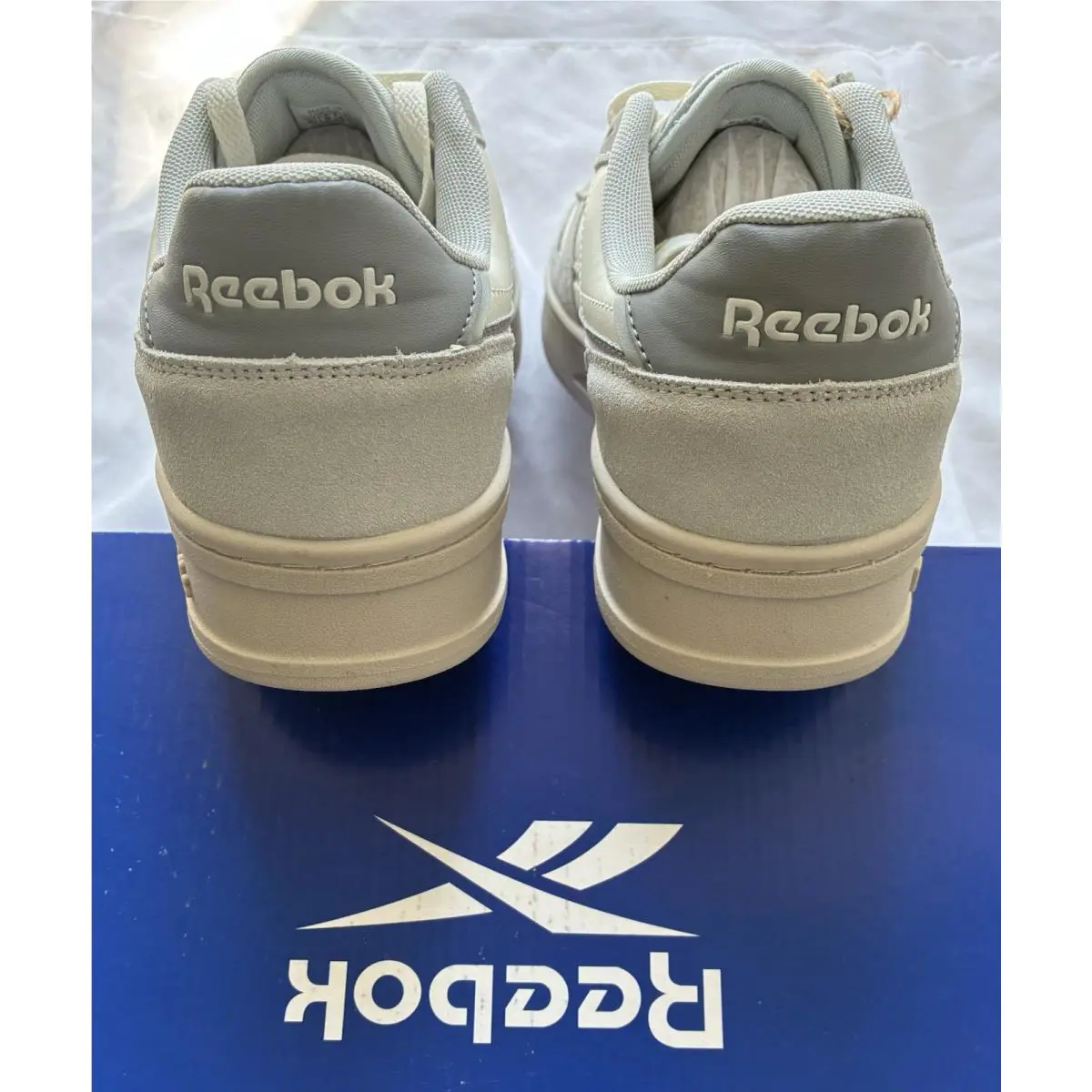 Reebok shoes - Reebok Court Chaos - Court Chaos - AR30224M - CREAM/LT GREY/MED GREY (UPC: 0198179011801) 0