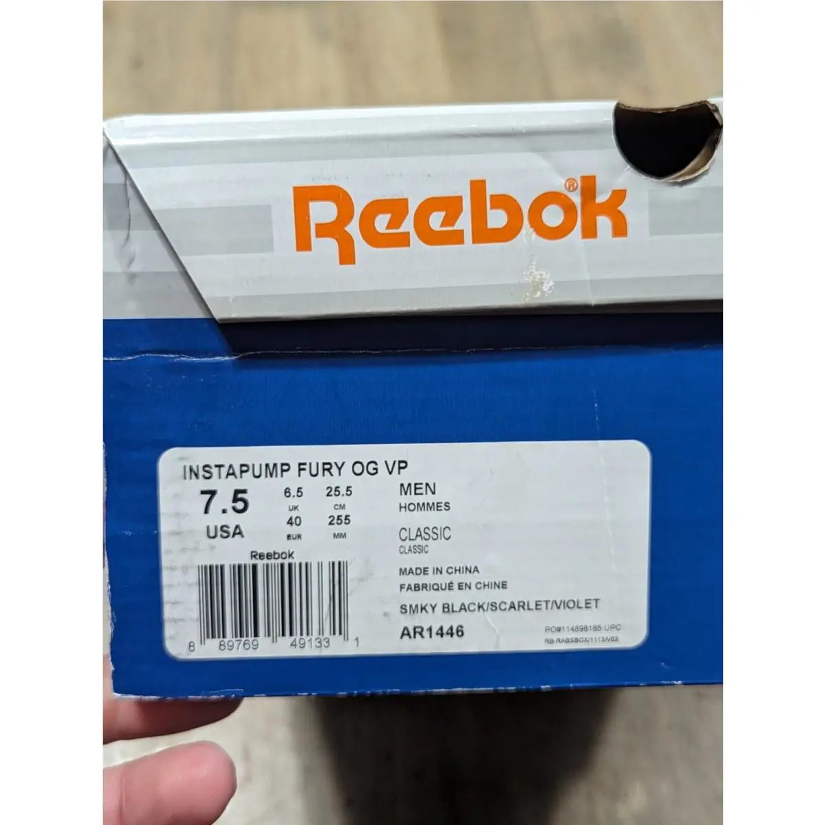 Reebok shoes - Reebok Instapump Fury - Instapump Fury - EG6465 - Multicolor 18