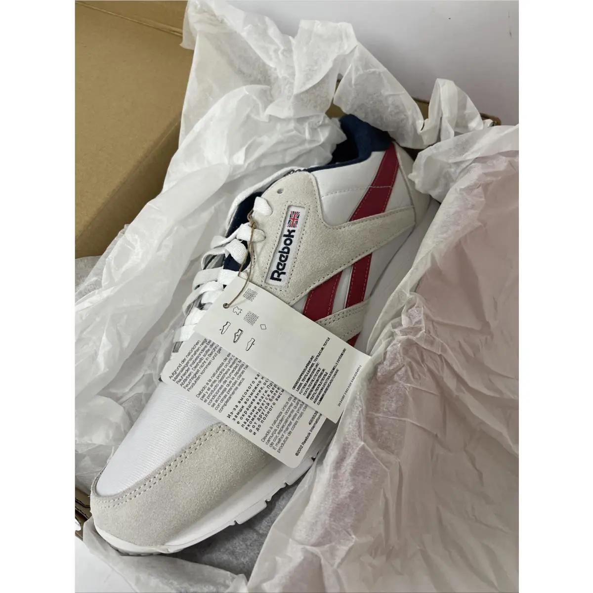 Reebok shoes - Reebok Classic Nylon - Classic Nylon - White (UPC: 0195748439004) 0