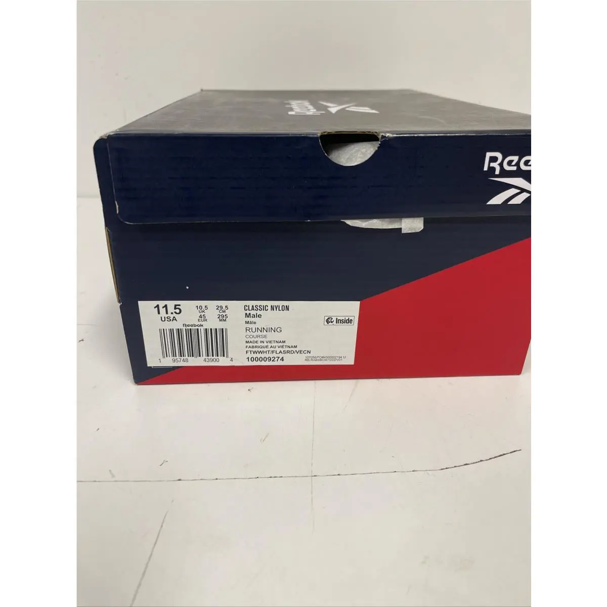 Reebok shoes - Reebok Classic Nylon - Classic Nylon - White (UPC: 0195748439004) 2