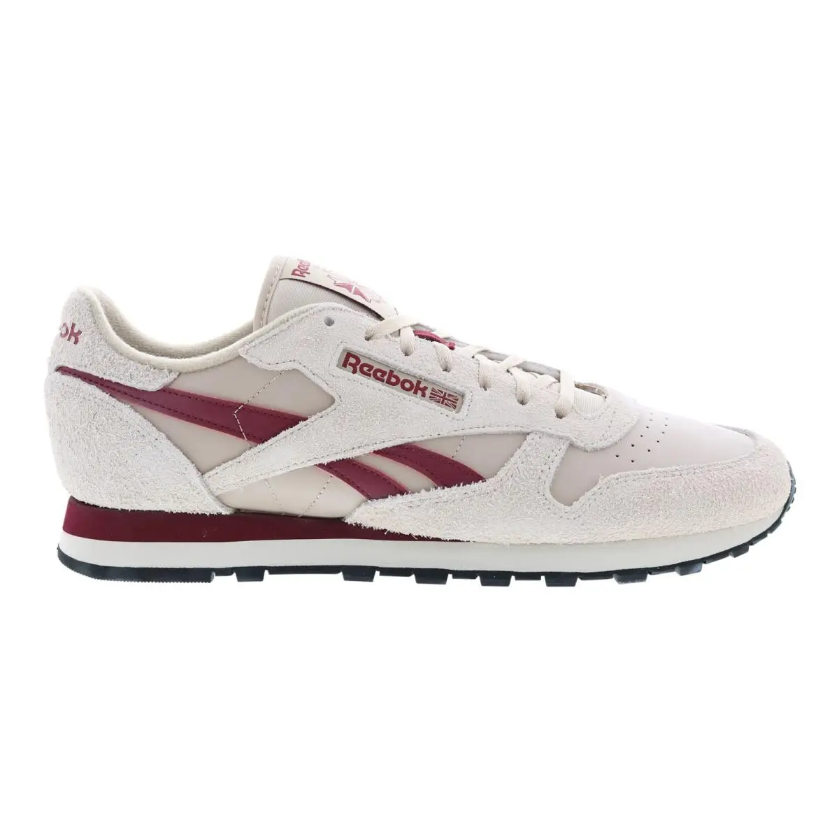 Reebok Classic Leather Mens Beige Suede Lace Up Lifestyle Sneakers Shoes 13
