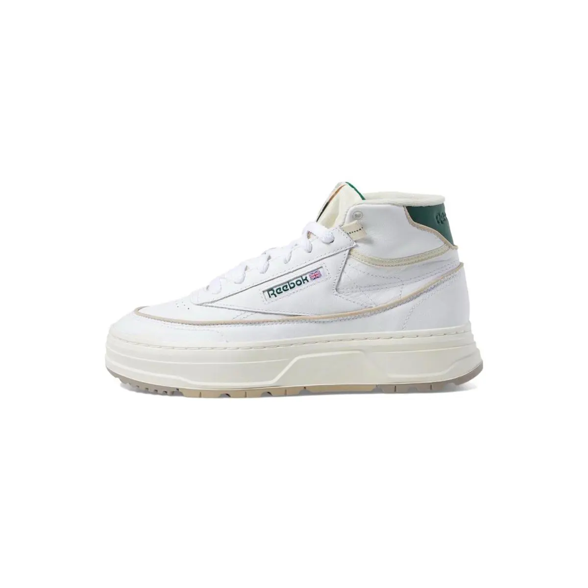 Reebok shoes - White/Chalk/Dark Green 2