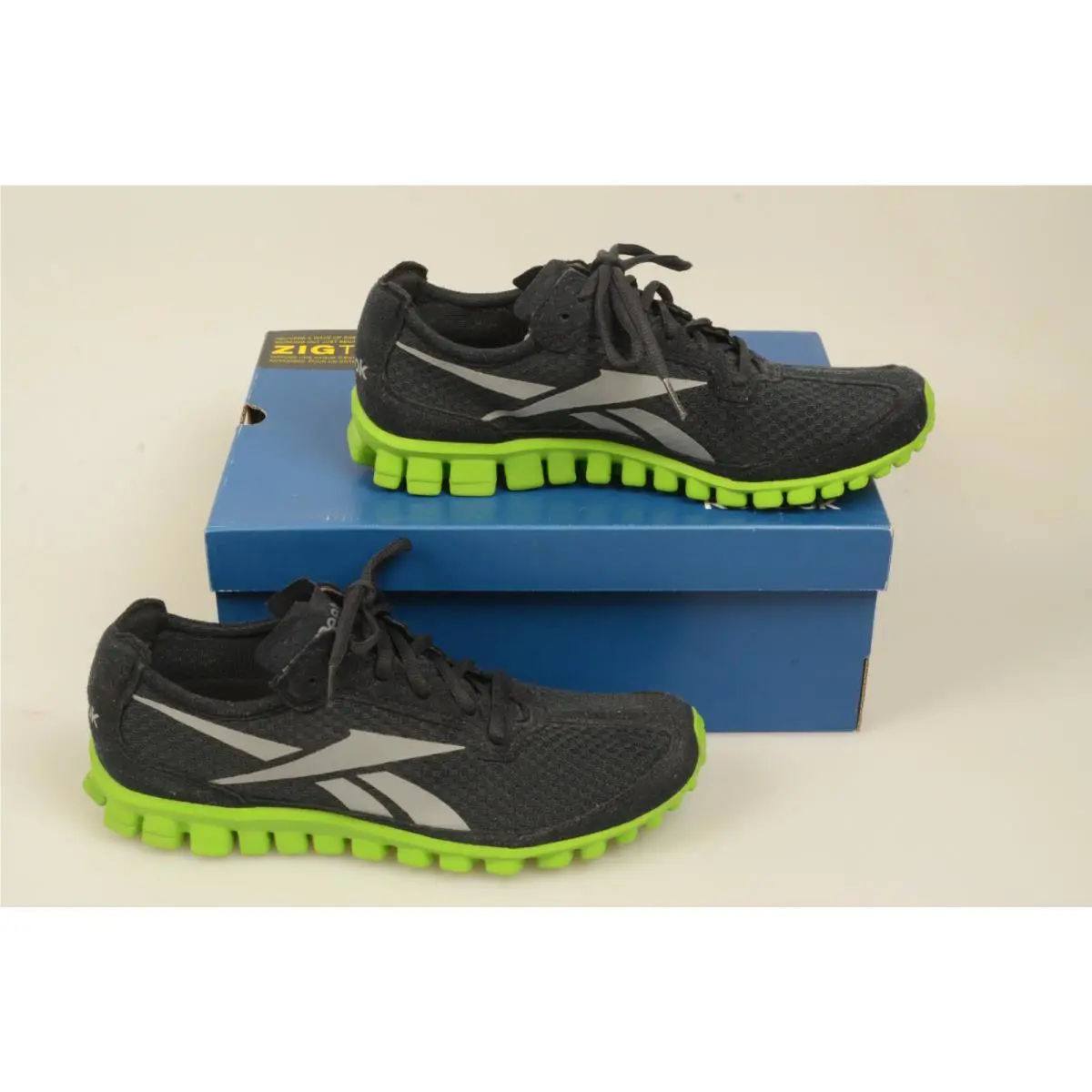 Reebok shoes - Black/Gray/Lime 0