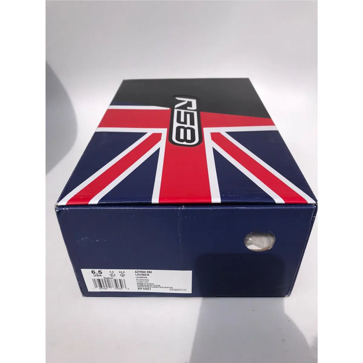 Reebok shoes - Aztrek R58 - Aztrek - EF3401 - White/Skull Grey/Guava Punch (UPC: 0193092734646) 7