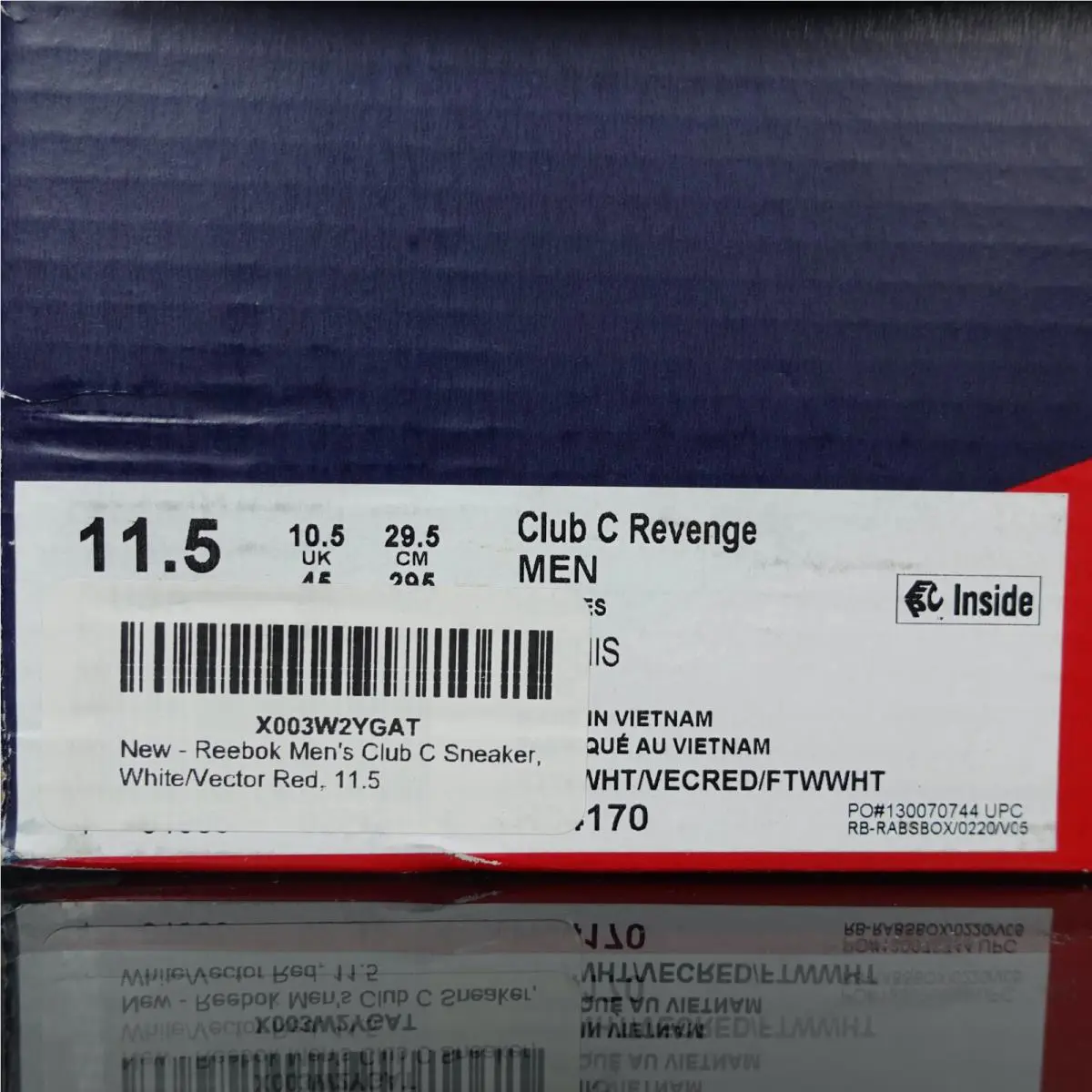 Reebok shoes - Reebok Club C Revenge - Club Revenge - Reebok Mens Sneaker - White 10