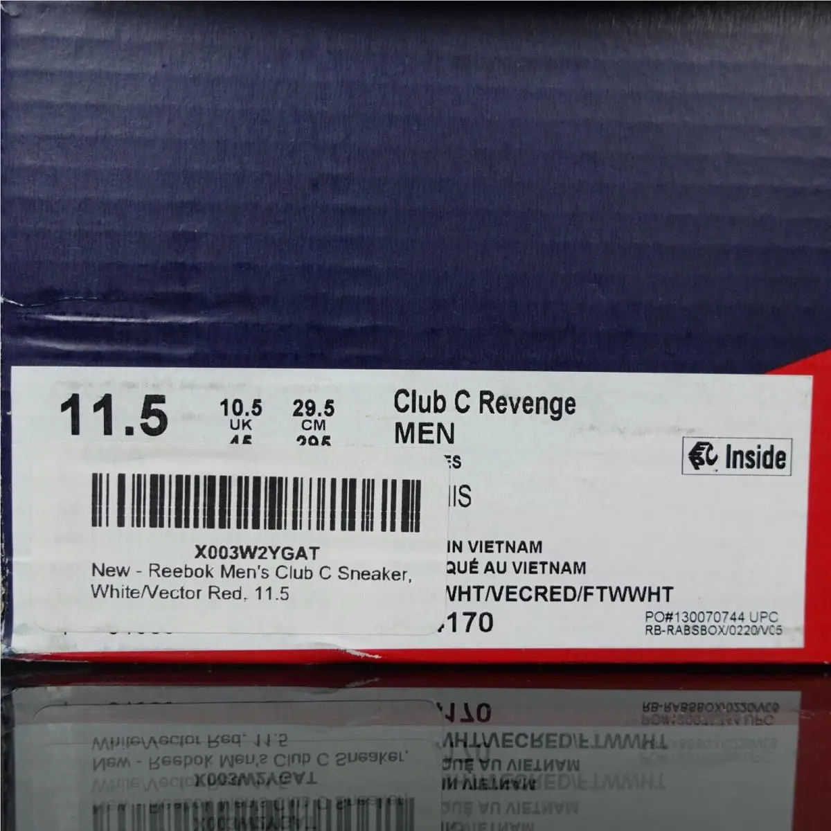 Reebok shoes - Reebok Club C Revenge - Club Revenge - Reebok Mens Sneaker - White 1