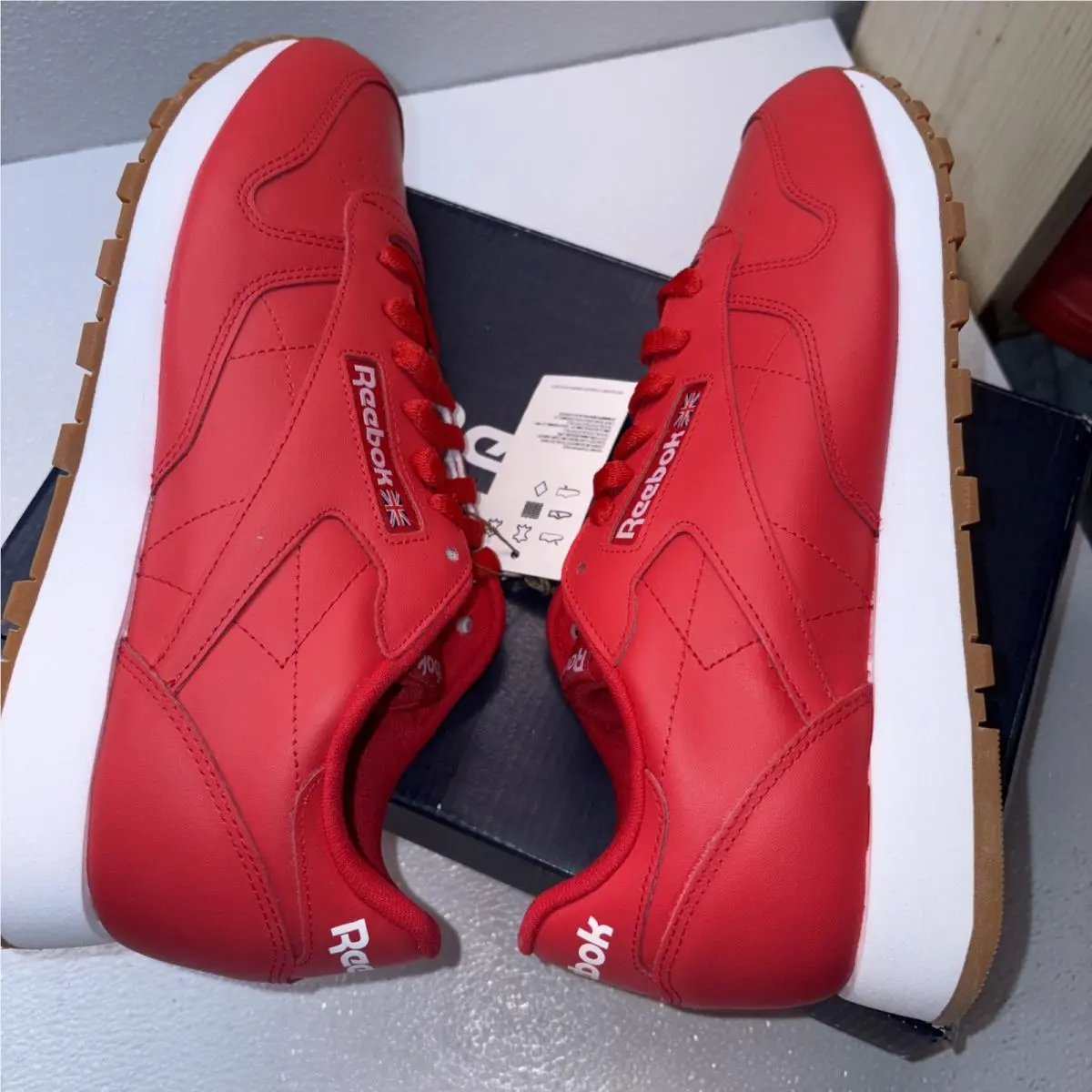 Reebok shoes - Reebok Classic Leather - Classic Leather - GY3601 - Red 4