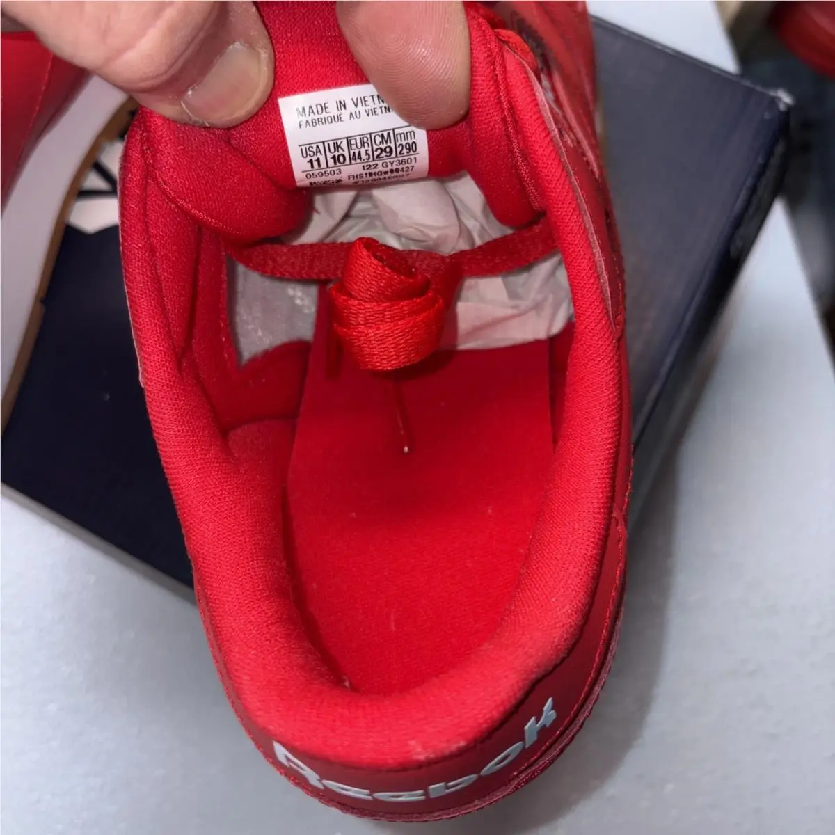 Reebok shoes - Reebok Classic Leather - Classic Leather - GY3601 - Red 7