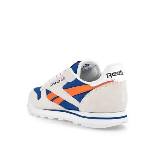 Reebok shoes - Reebok Men`s Bronze 56k Classic Leather Shoe - GZ3878 - Chalk (UPC: 4065419633696) 1