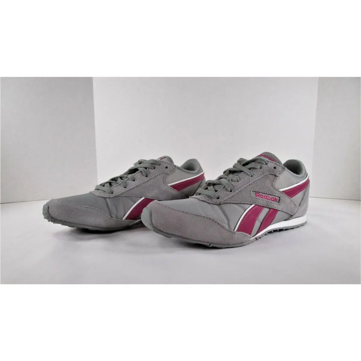 Reebok shoes - Reebok World Rush Classic J88856 - J88856 - Gray / Pink / White, Manufacturer: Flat Gray / C Pink / White (UPC: 886051030445) 0