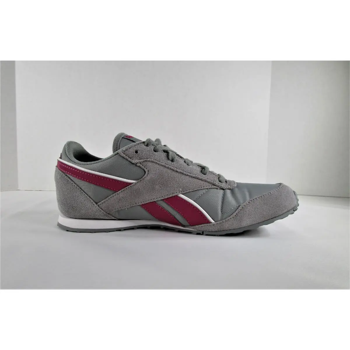 Reebok shoes - Reebok World Rush Classic J88856 - J88856 - Gray / Pink / White, Manufacturer: Flat Gray / C Pink / White (UPC: 886051030445) 4