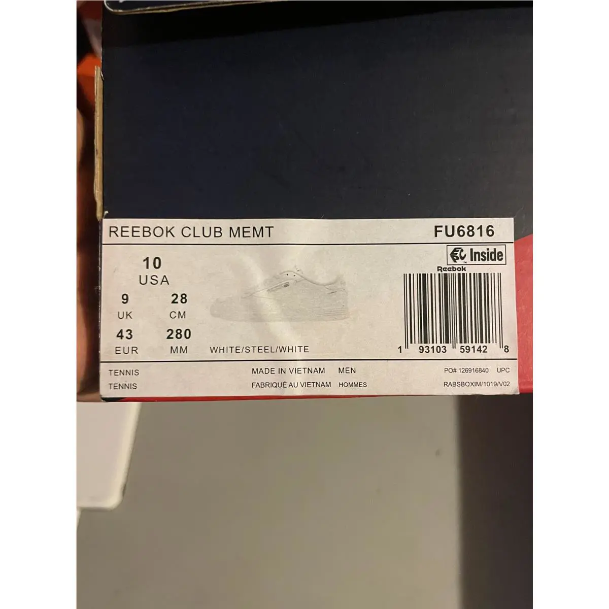 Reebok shoes - Reebok Club MEMT - Club MEMT - White 4