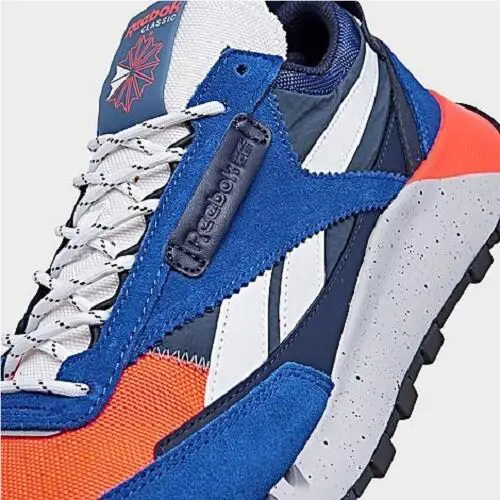 Reebok shoes - Blue/Orange/black/white 3