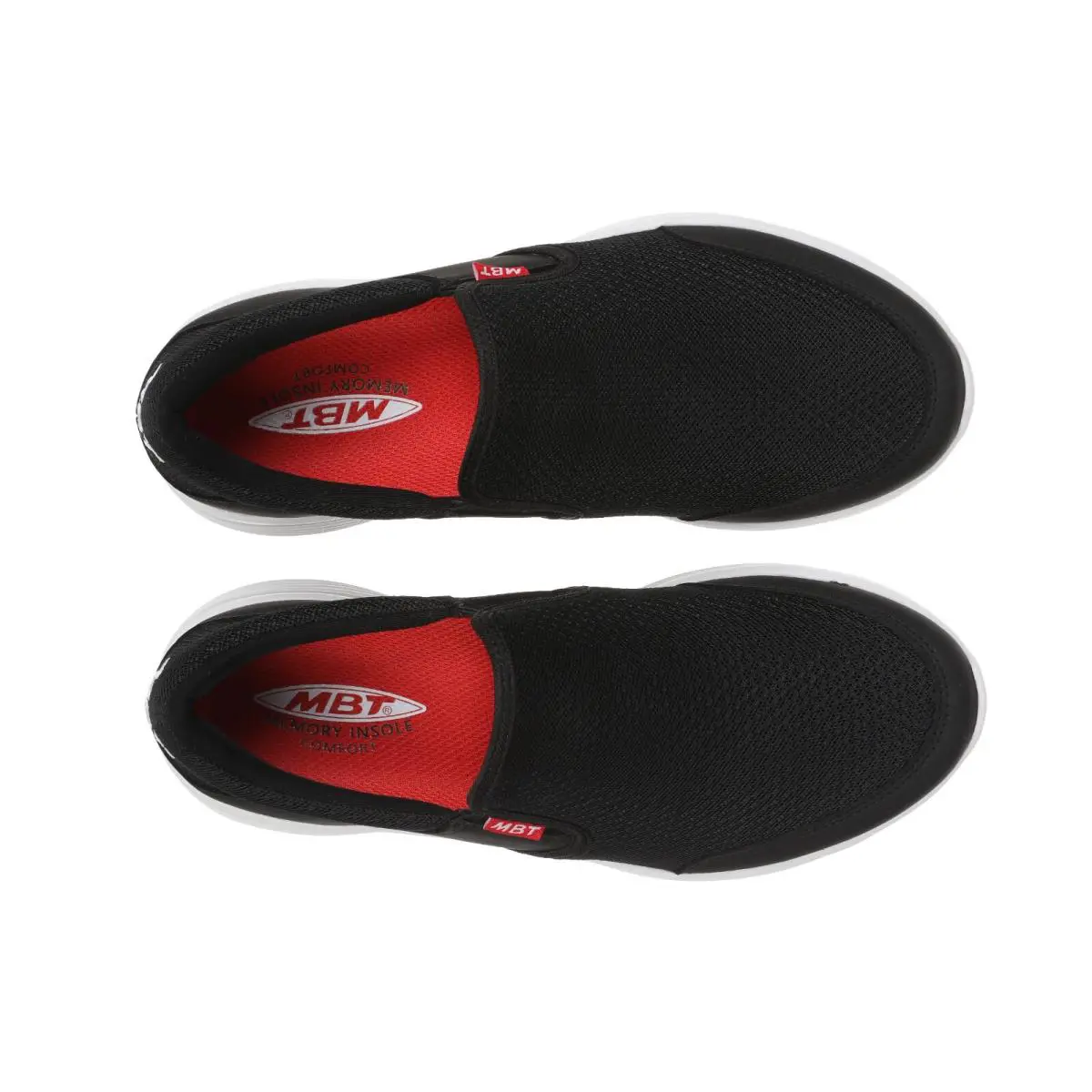 MBT shoes - modena and Modena II slip on - Modena - Modena II-Black/Black 27