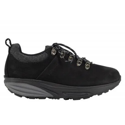 Mbt Mens MT Alpine Low Hiking Shoe Gore-tex Leather Waterproof 4 Colors BLACK-SYM by MBT