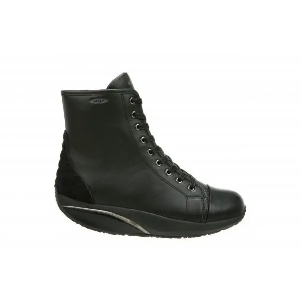 MBT shoes - Monya LACE BOOT - Monya LACE BOOT - BLACK Leather / Suede 0