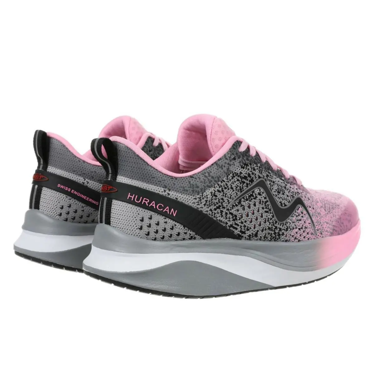 MBT shoes - MBT Huracan-3000 - huracan 3000 - Grey/Pink 1