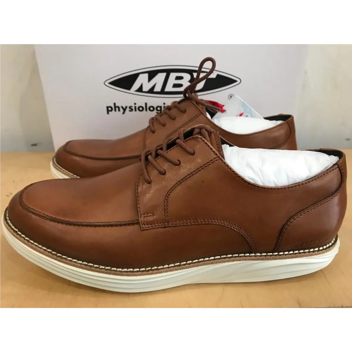 MBT shoes - boston moc-toe - boston - Tan 5