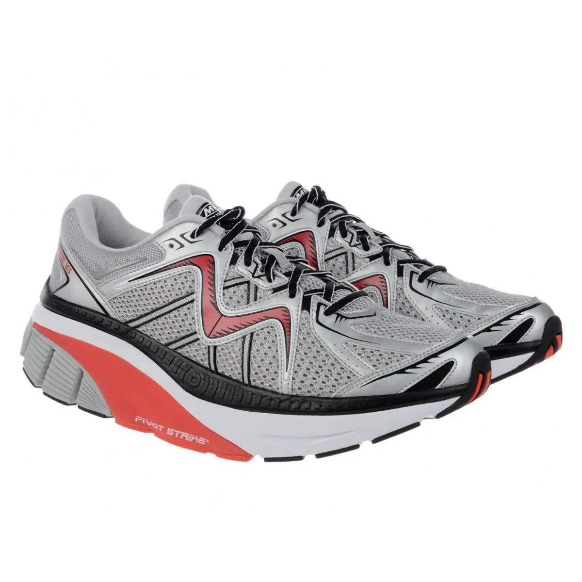 MBT shoes - ZEE 16 17 18 ATHLETIC SNEAKER - ZEE 17 - Red/Black, Manufacturer: MANY COLORS 7