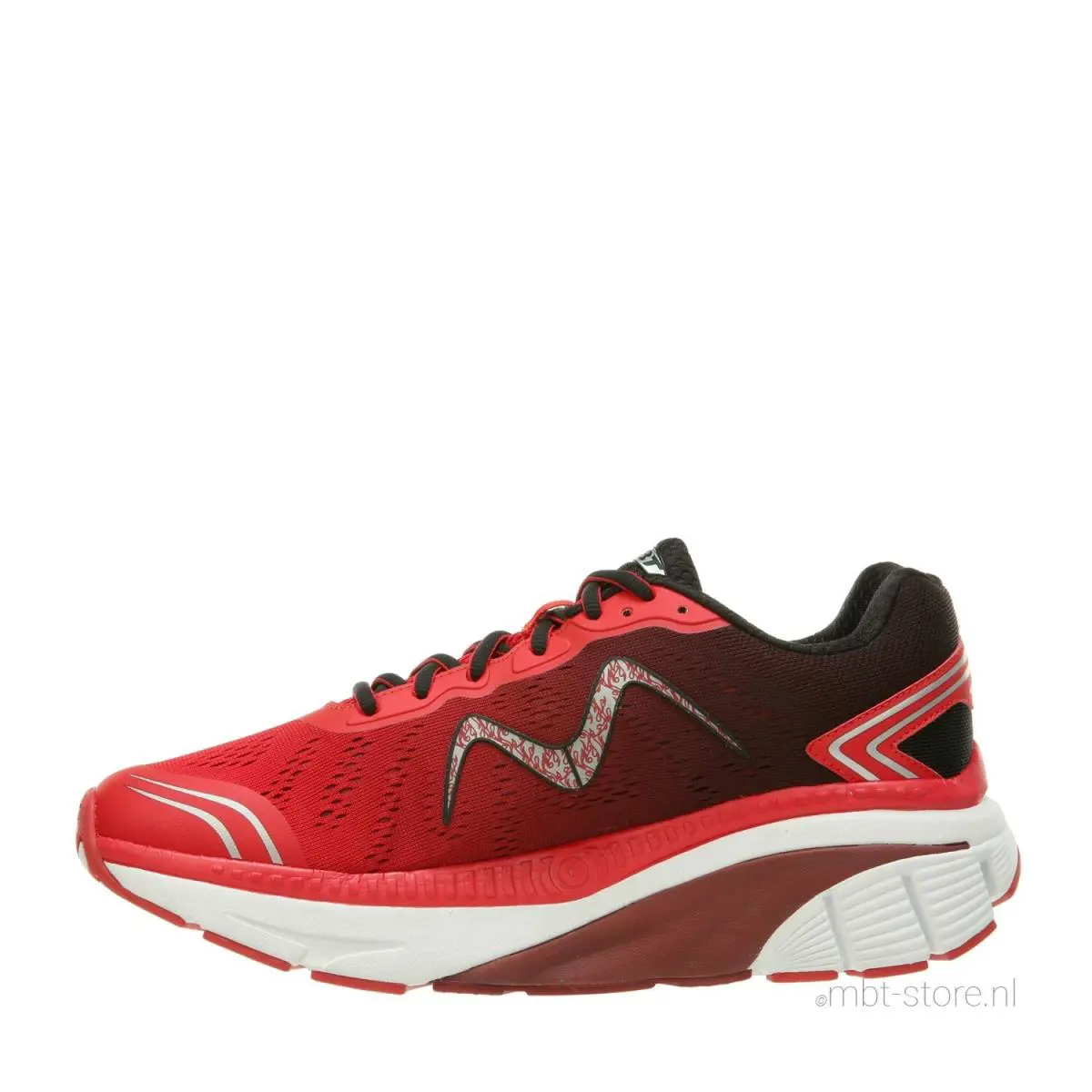 MBT shoes - ZEE 16 17 18 ATHLETIC SNEAKER - ZEE 17 - Red/Black, Manufacturer: MANY COLORS 3