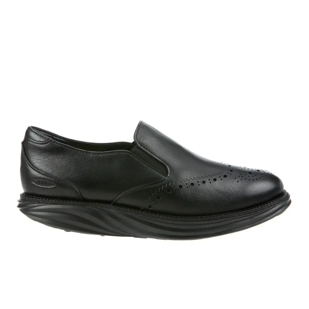 Mbt Sheffield Women`s Slip-on Brogue Wing-tip Soft Nappa Lthr Light Weight