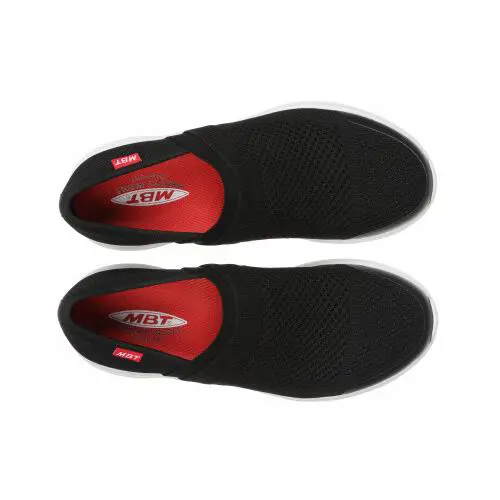 MBT shoes - niwasi slip on walking shoe - niwasi - Black/White Sole 5