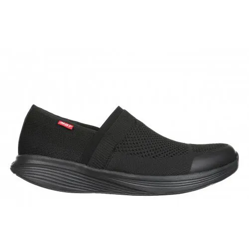 Mbt Niwasi Slip On Women`s Walking Shoe Ultra-light Mesh Upper 3 Colors Black/Black by MBT