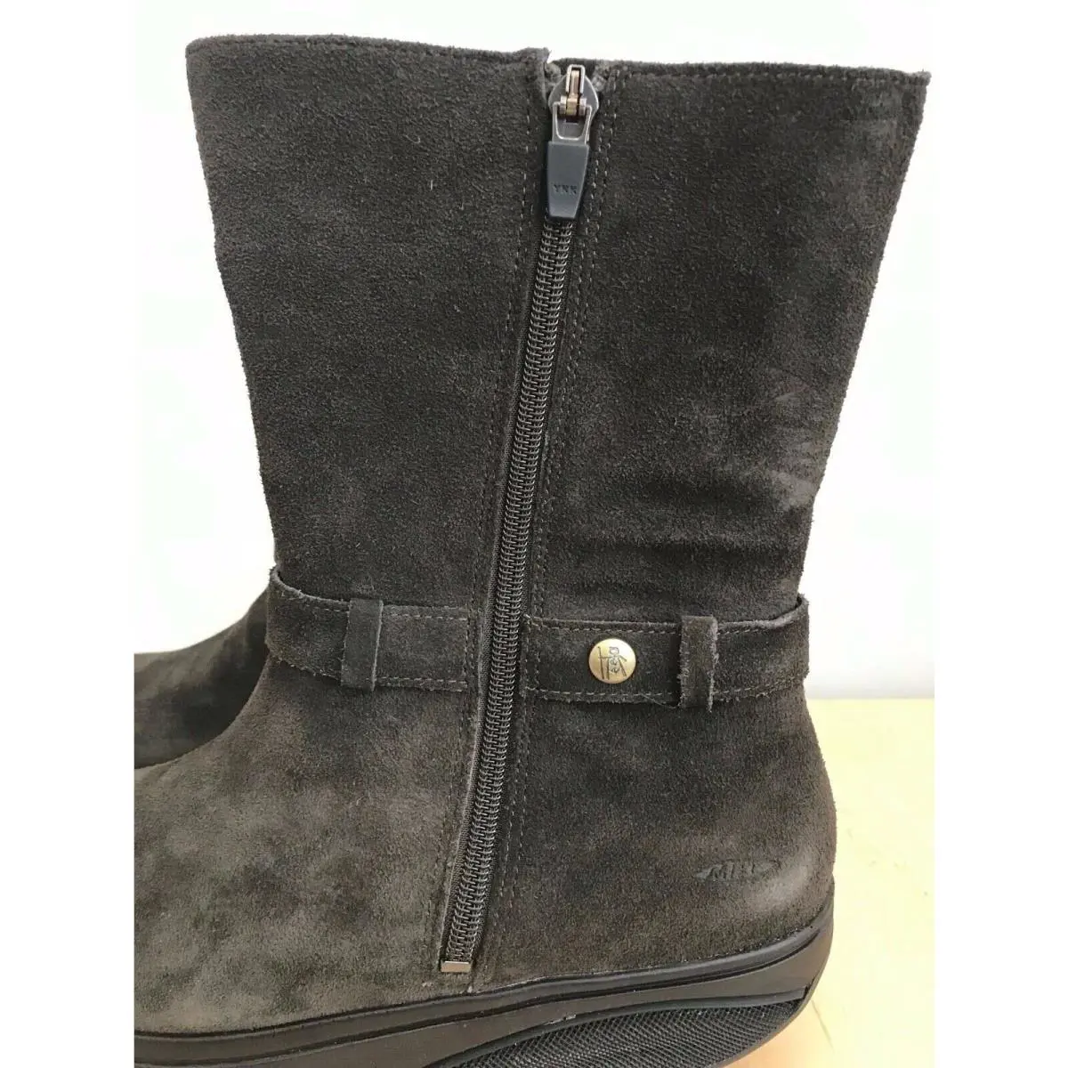 MBT shoes - Uzuri - Uzuri - UZURI-Black Olive Suede 0