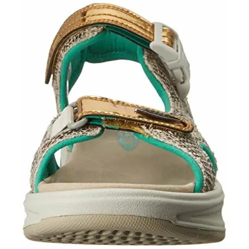 MBT shoes - KISUMU 3S SPORT SANDAL - KISUMU SPORT SANDAL - Gold Blue Jade Snake 3