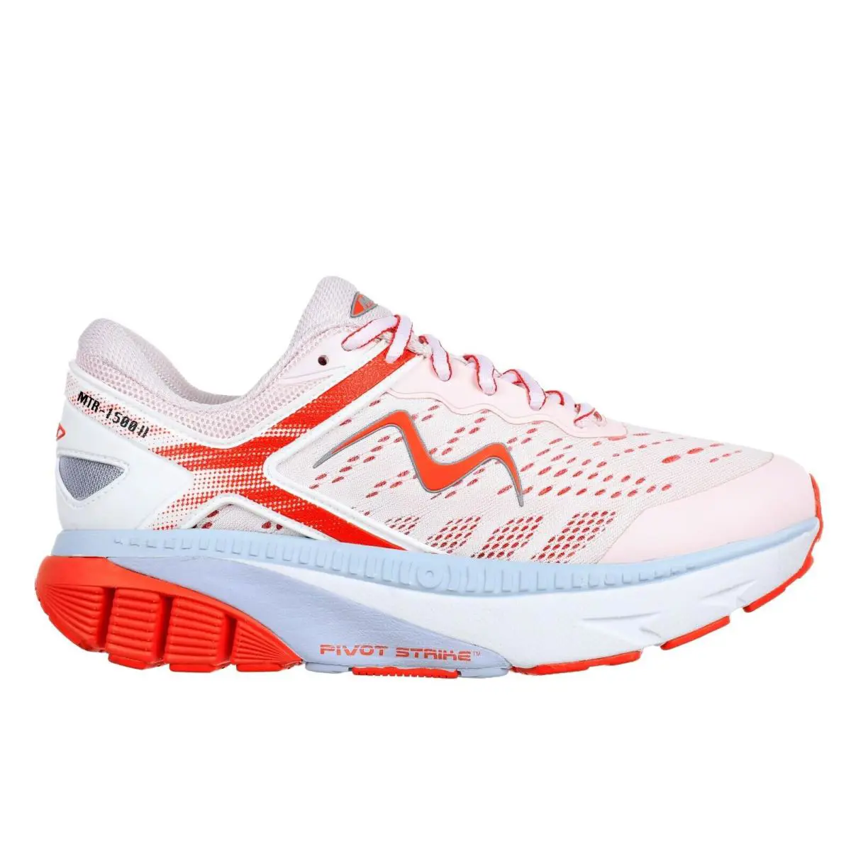 Mbt Women Mtr 1500 II GT16 GT17 Level 2 Rock Mbt Stabilizer 7 Colors WHITE/ORANGE by MBT