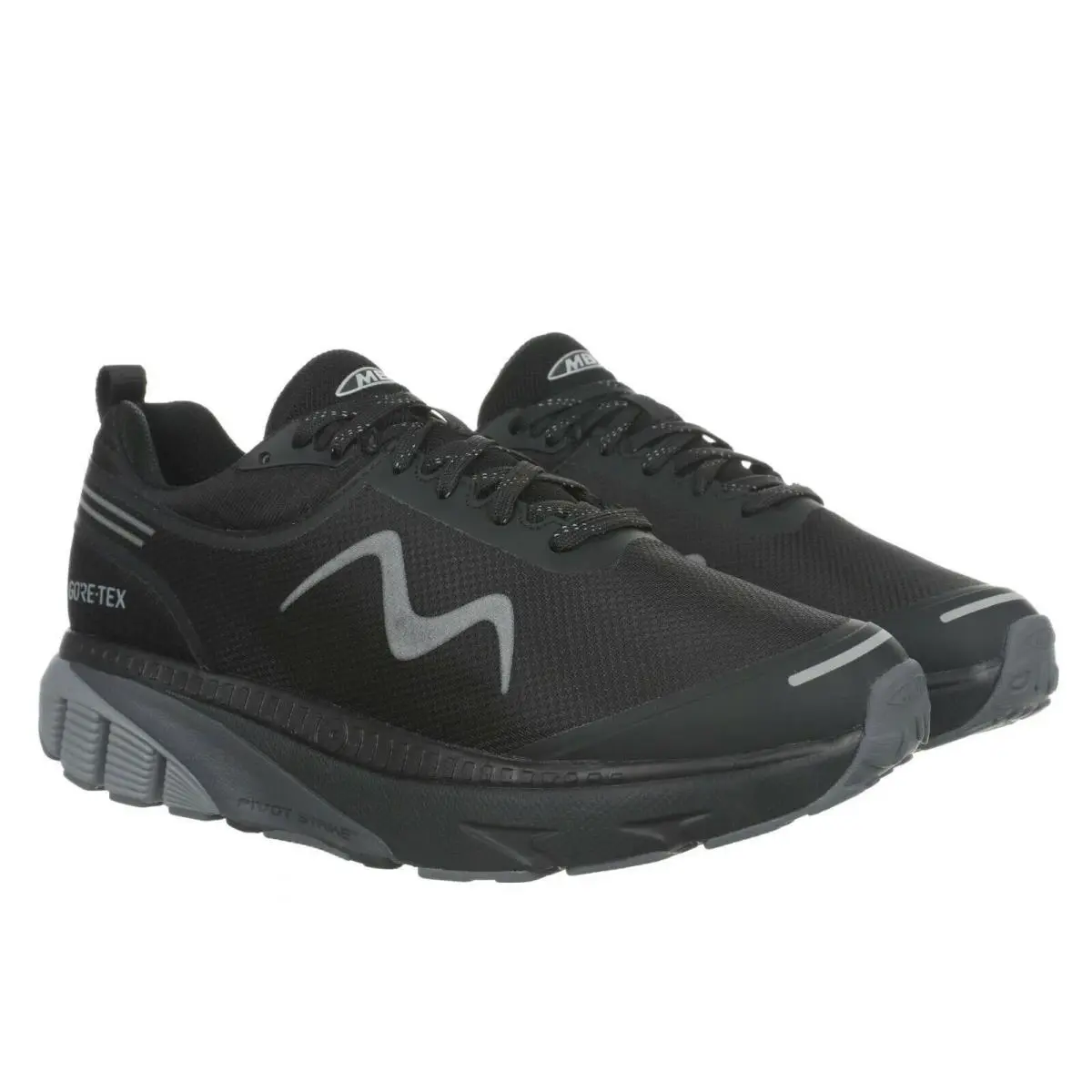 Mbt Men`s Outdoor Gore-tex Waterproof Shoe/hiker MTR-1600 Hodari 5 Colors Black-MTR-1600 by MBT