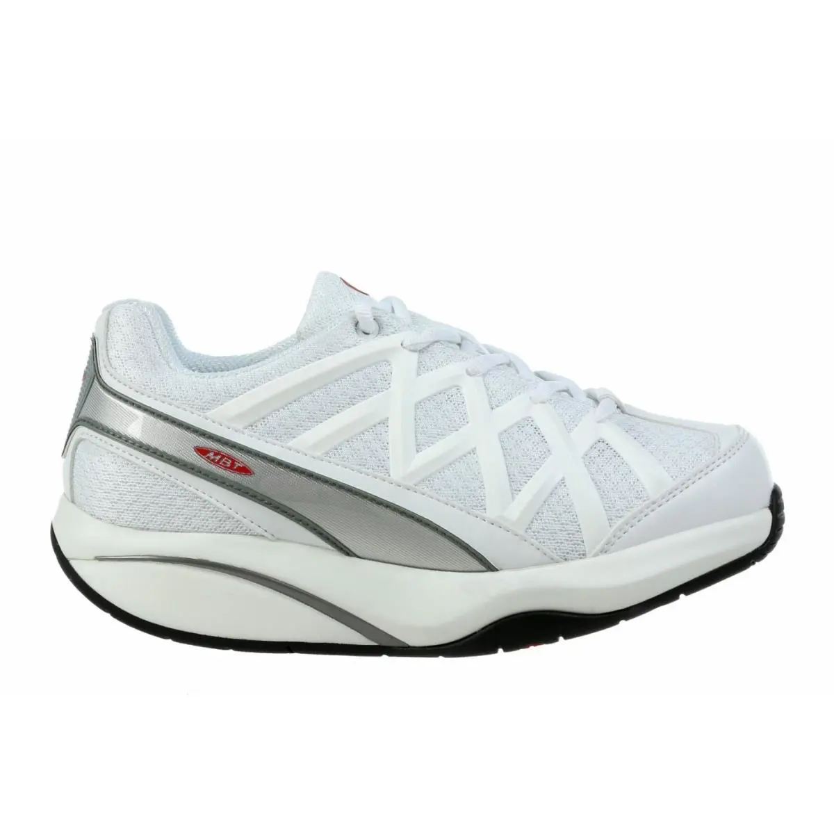 Mbt Sport 4 Sport 3 Men`s Fitness Walking Shoe Comfort Wider Width 6 Colors SPORT 3-WHITE-WIDE by MBT