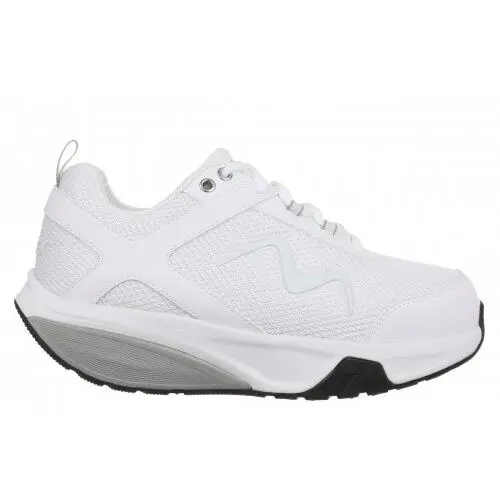 Mbt Sport 4 Sport 3 Men`s Fitness Walking Shoe Comfort Wider Width 6 Colors SPORT 4 II- WHITE-WIDE by MBT