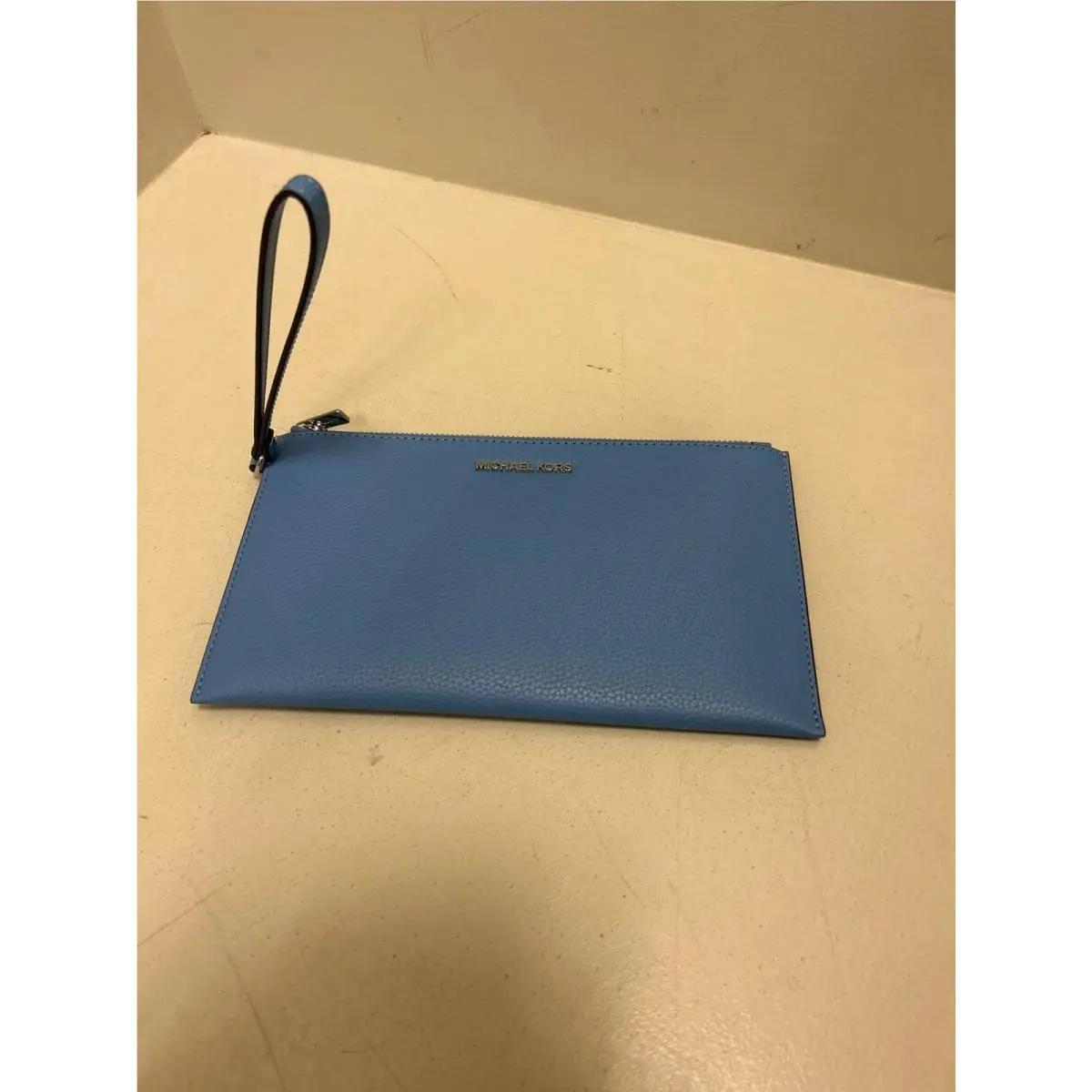 Ladies Large Fashion Leather or Pvc Top Zip Clutch Wristlet Wallet SOUTH PACIFIC by Michael Kors