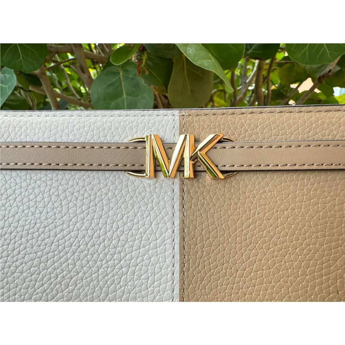 Michael Kors wallet - 35S3G6RE3B - MK LIGHT CREAM/BUFF