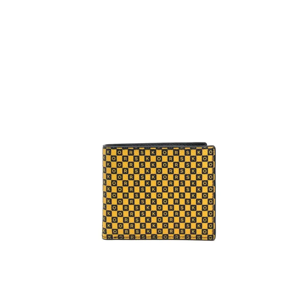 Michael Kors Cooper Billfold Wallet 36F0MCOF10 / 36F0SC0F1R - Yellow / Black