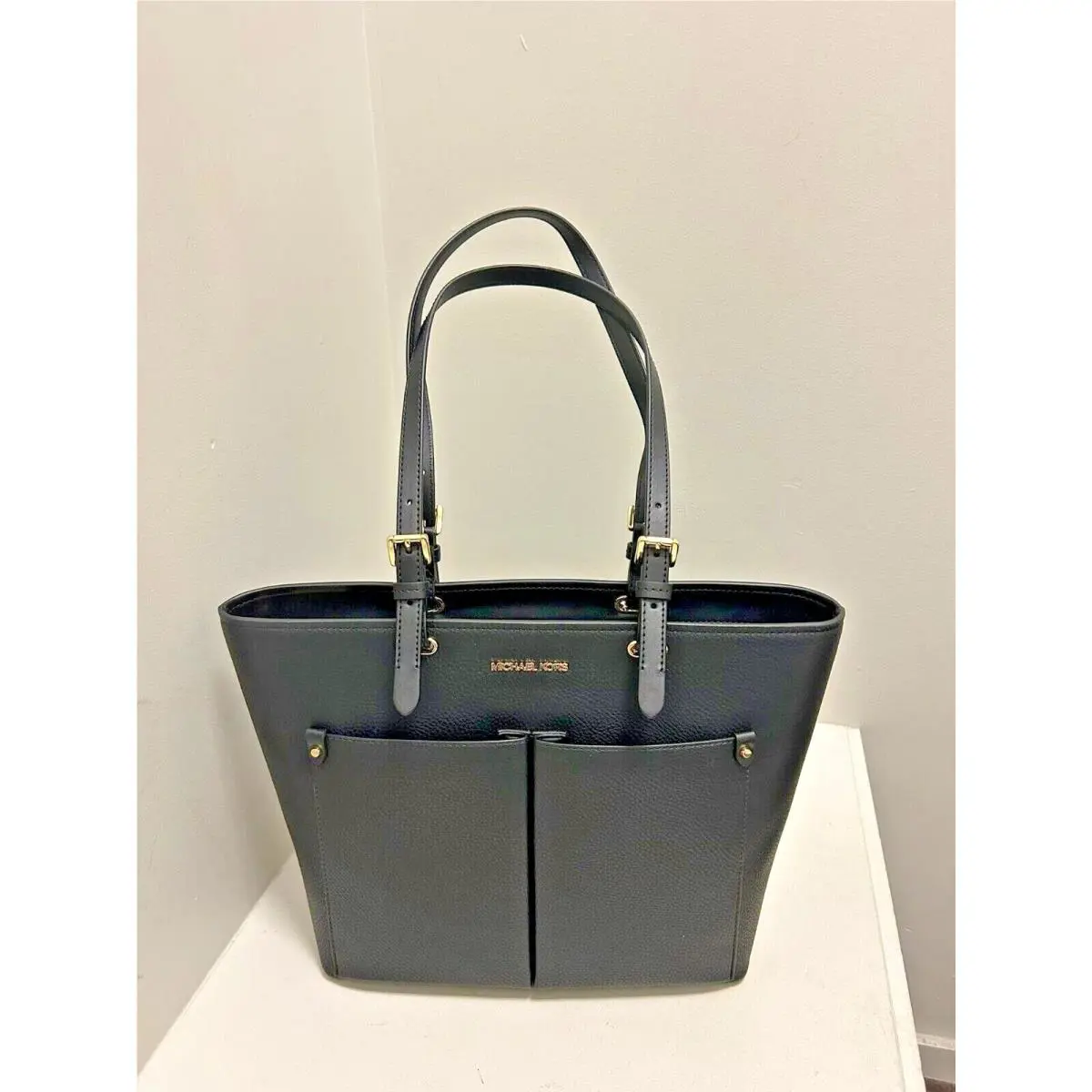 Michael Kors Women Ladies Medium Double Pocket Tote Shoulder Bag Handbag Purse